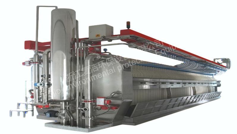 Filtre-presse en acier inoxydable de qualité alimentaire 