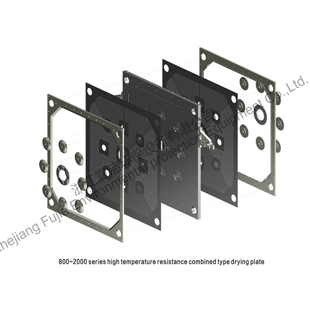 Plaque filtrante de séchage de type combiné, résistance à haute température série 800-2000