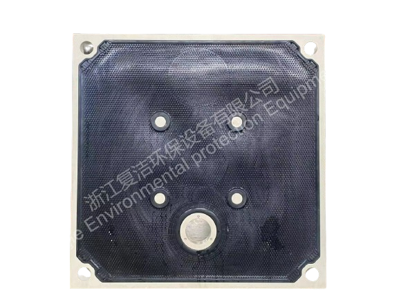 Plaque à membrane en caoutchouc à alimentation centrale inférieure 