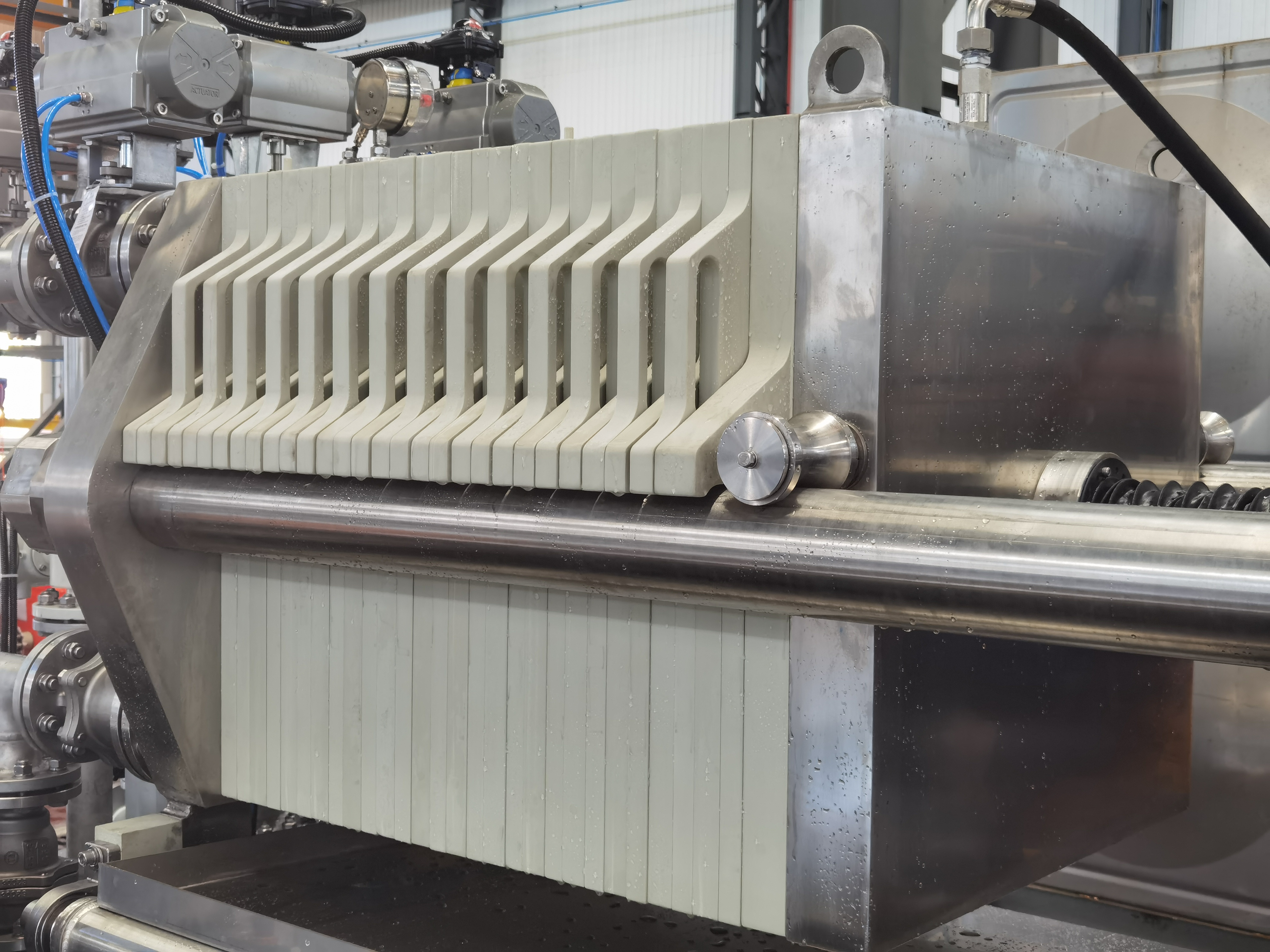 Filtre en acier inoxydable presser pour filtration du métal précieux 