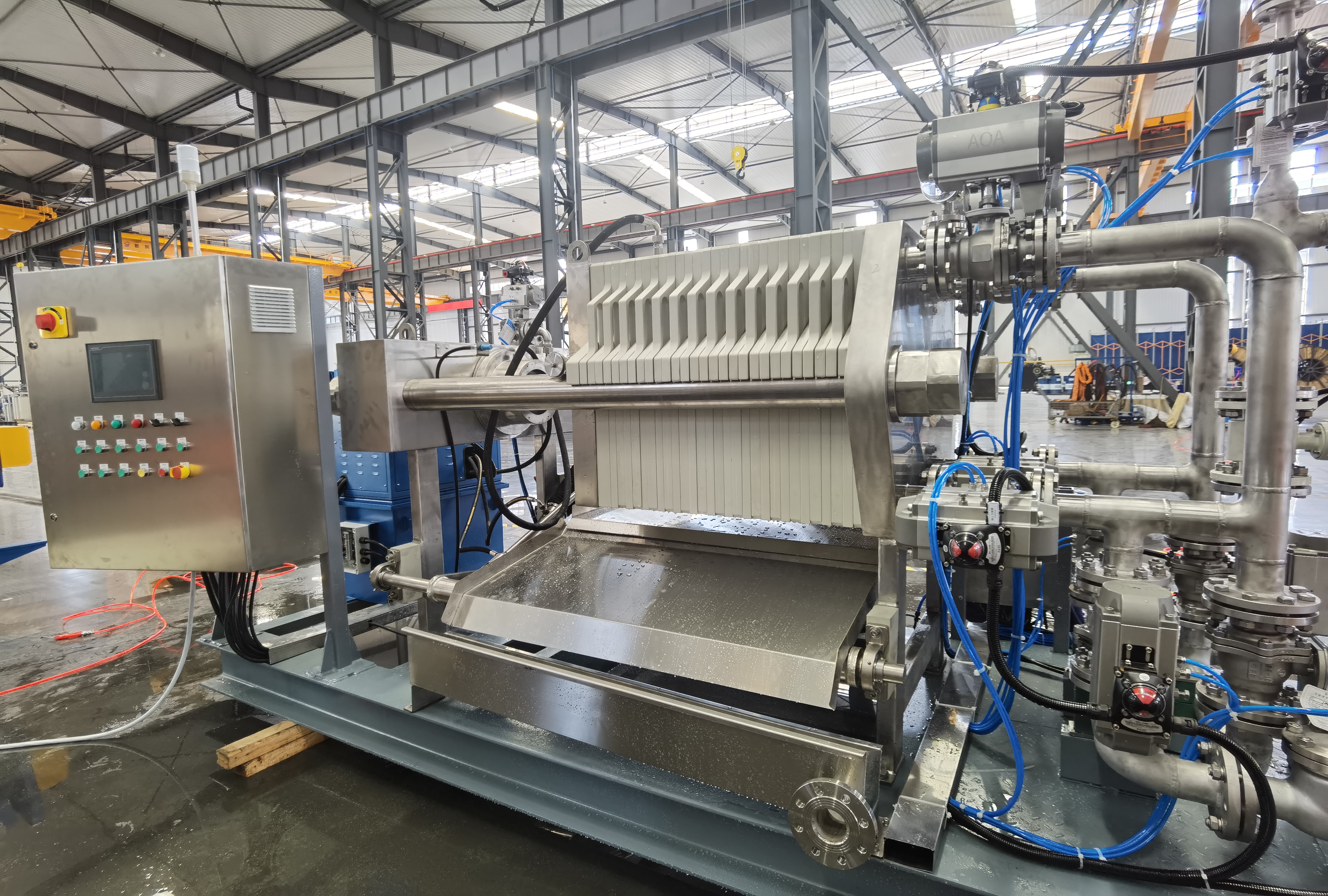 Filtre en acier inoxydable presser pour filtration du métal précieux 