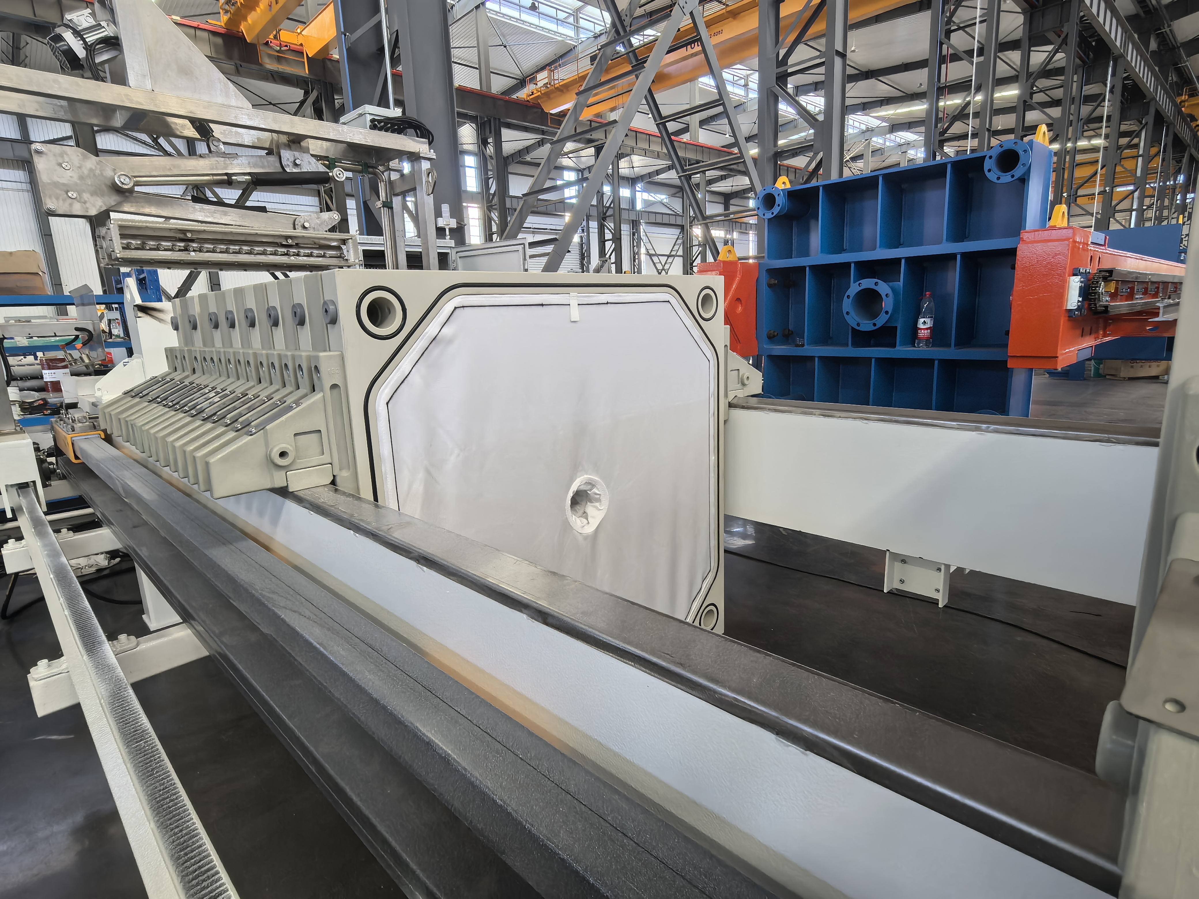 Filtre à haute température Appuyez sur le dispositif de traction automatique et le système de lavage