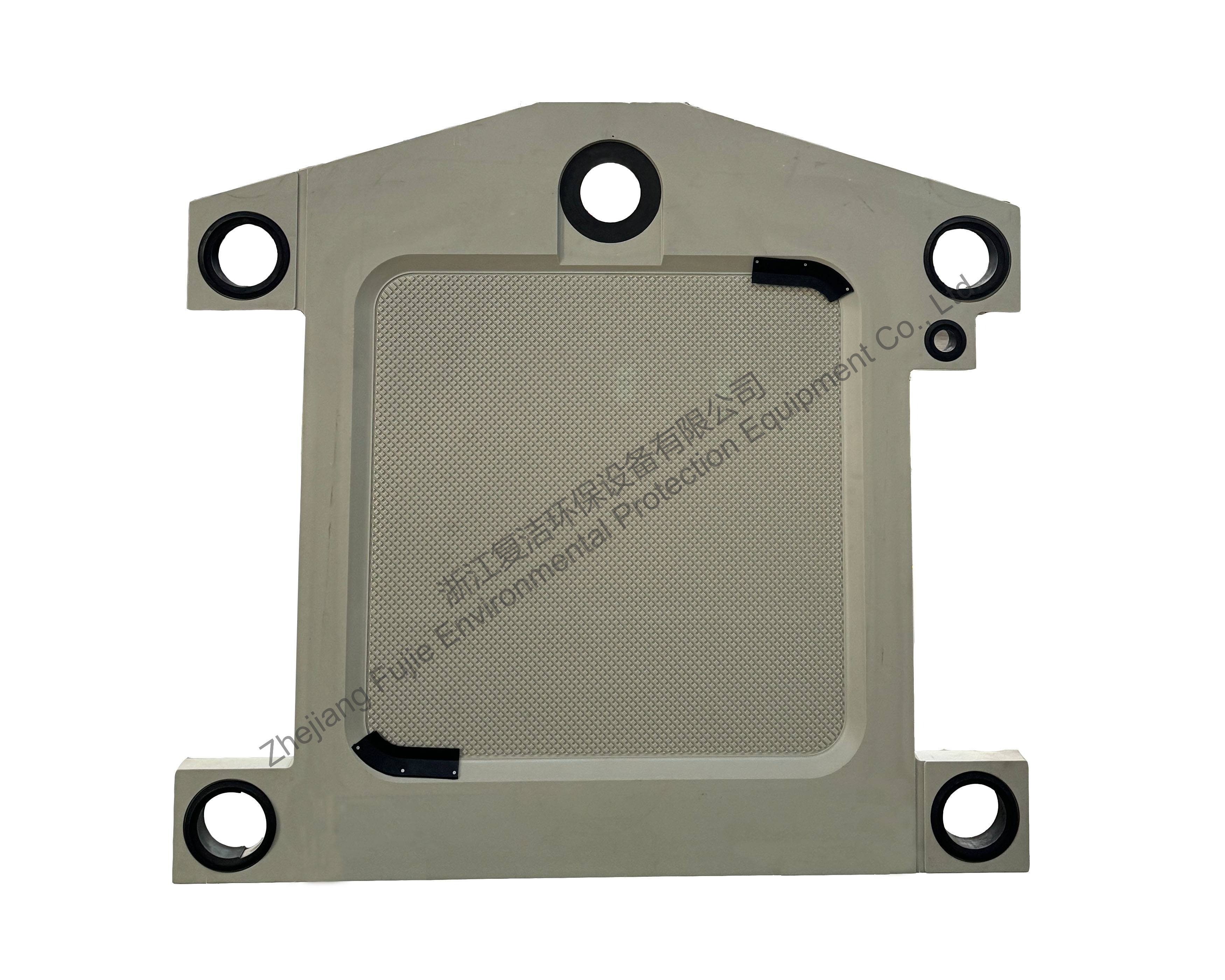 Grande plaque de filtre de forme spéciale