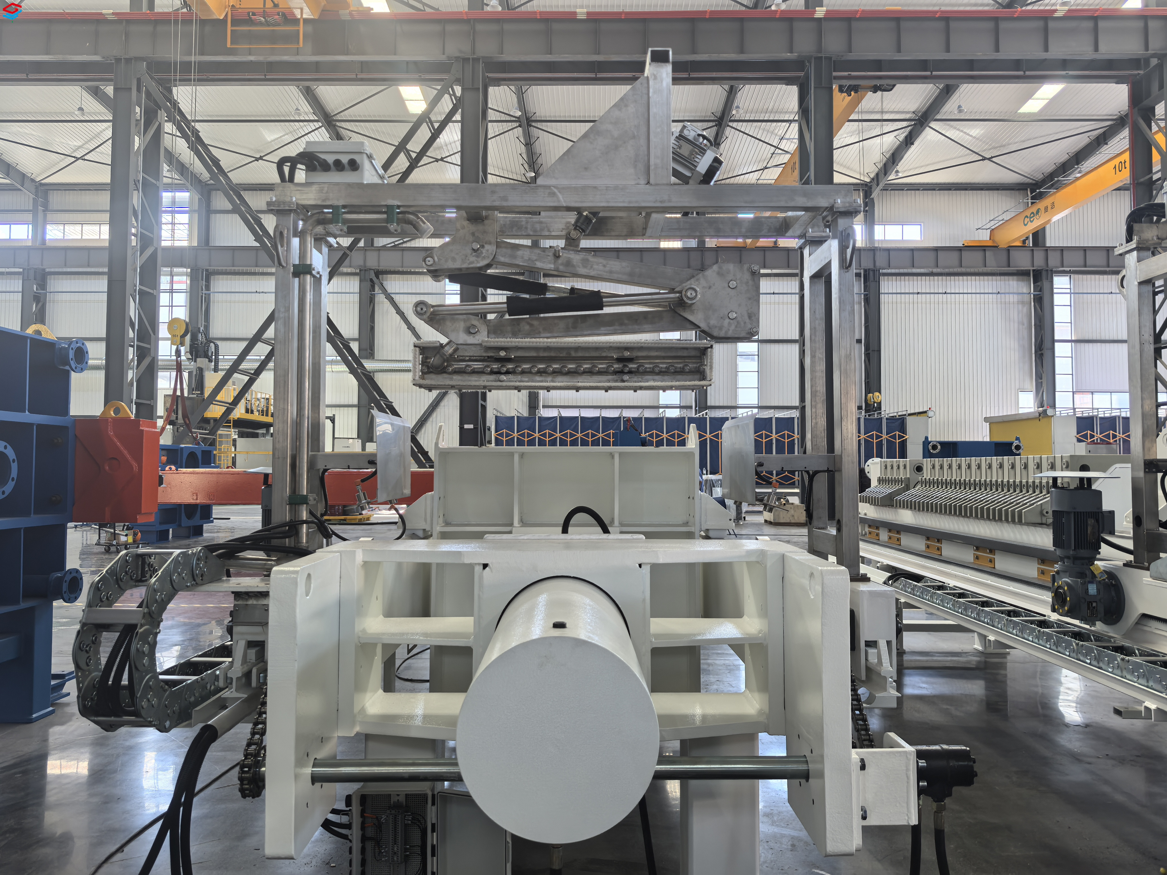 Filtre-presse dans le domaine de l'extraction de peptides bioactifs